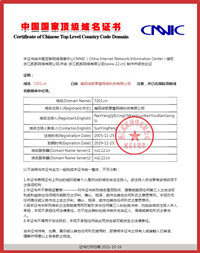 中國(guó)國(guó)家頂級(jí)域名證書